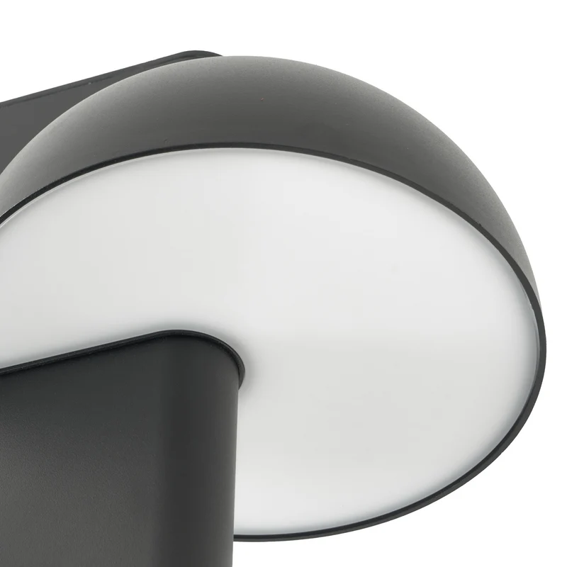 B-Ware Lucande Außenleuchte Gartenlampe LED Velira schwarz Beleuchtung Außenbereich 876