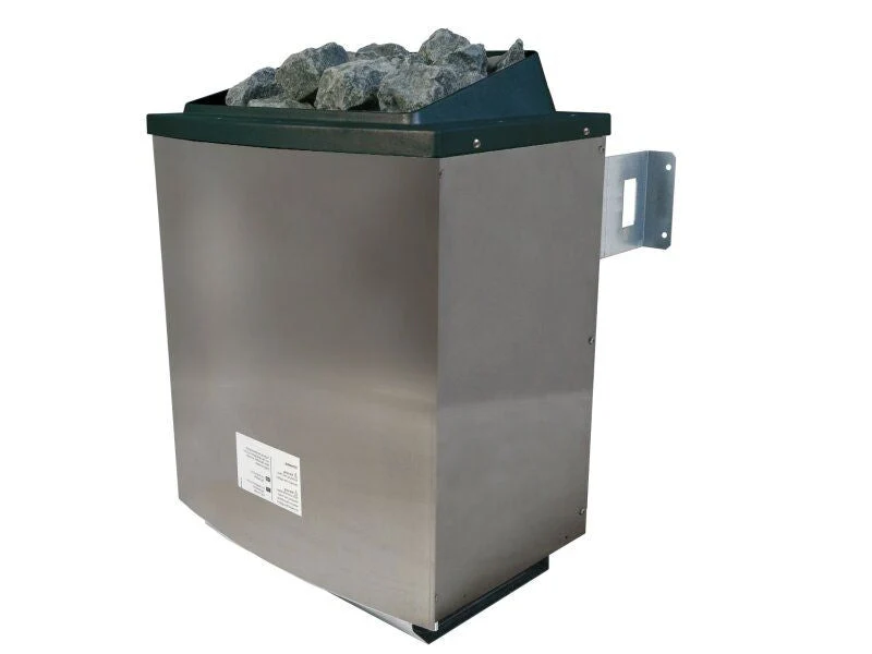 Norlinio Saunahaus Hella 3 38 mm - inkl. 9 kW Ofen ext. Steuerung - inkl. Dacheindeckung