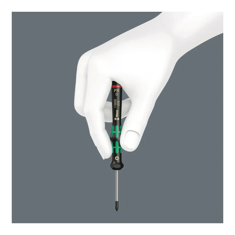 B-Ware WERA Elektronik-Schraubendreher Schraubendreher-Sortiment Kraftform-Micro