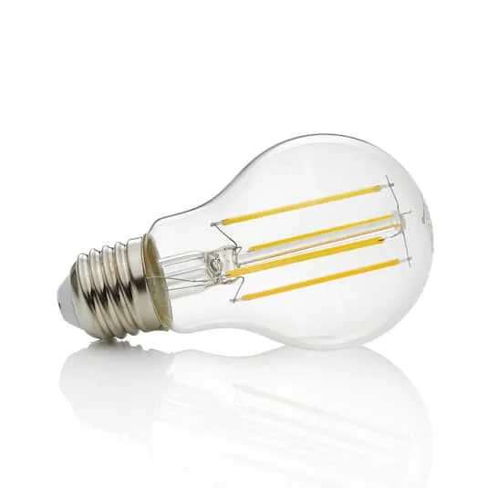 5x B-Ware Lindby LED-Lampe Filament 7W 806 lm Glühbirne Glühlampe Lampe klar 5 STÜCK