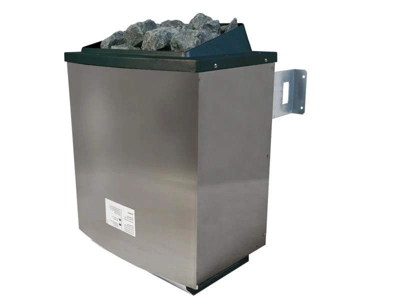 Norlinio Saunahaus Hella 1 38 mm - inkl. 9 kW Ofen ext. Steuerung - inkl. Dacheindeckung