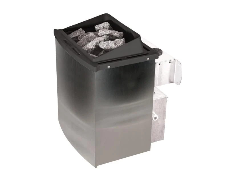 Norlinio Saunahaus Hella 1 38 - inkl. 9 kW Ofen integr. Steuerung - inkl. Dacheindeckung