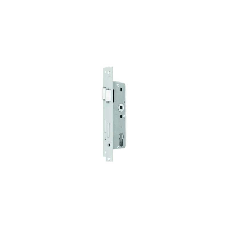 B-Ware BKS Glastür-Einsteckschloss PZW 20/45/72mm DIN links nickelsilber 1 tourig 8mm