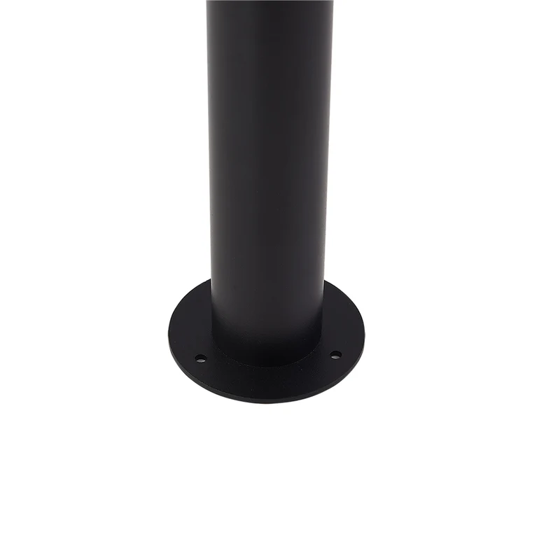 2x B-Ware Lindby Sockelleuchte Außenleuchte Gartenleuchte Orfeas schwarz weiß 2 STÜCK