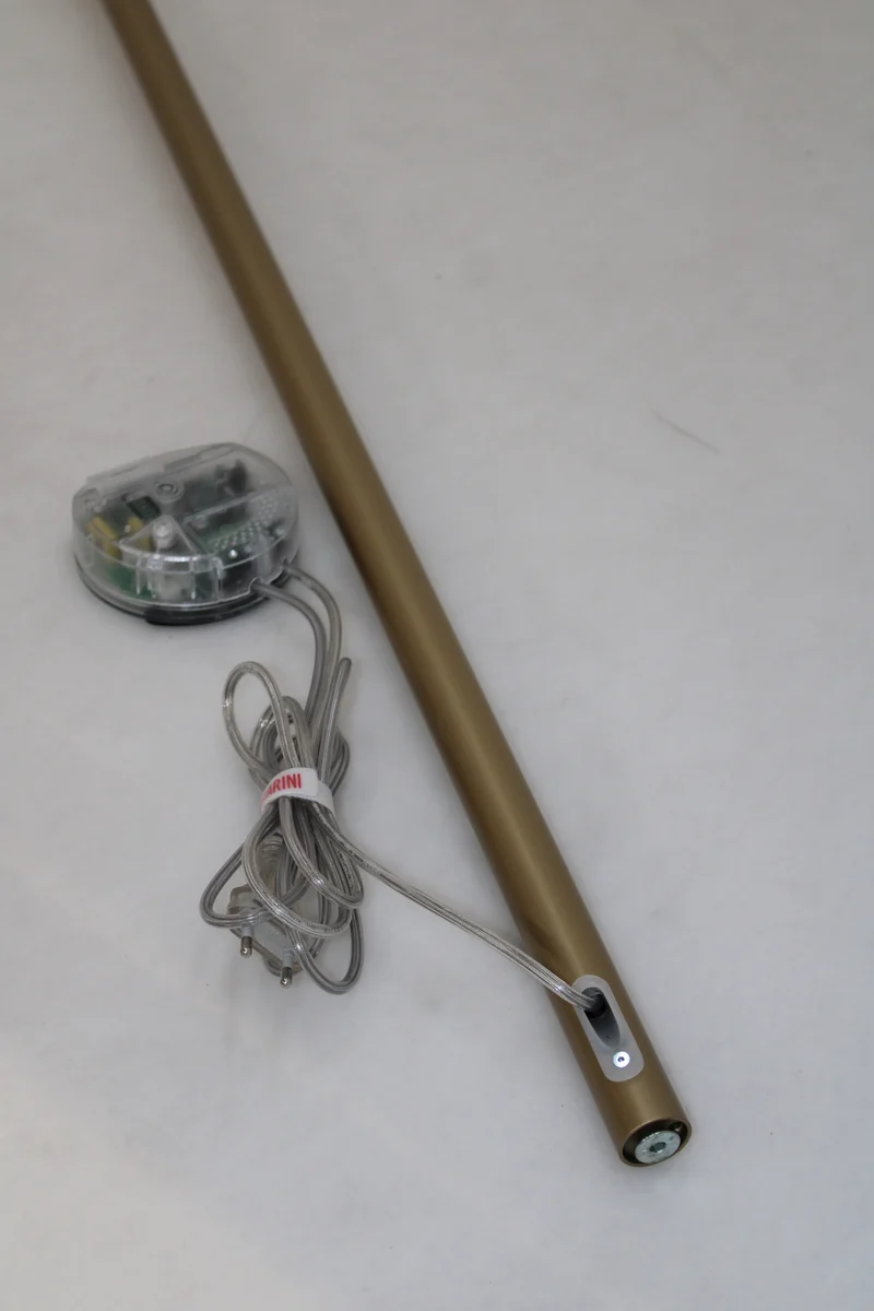 Foscarini Stehlampe Stehleuchte Gem E27 Gold Weiß Glas Lampe SIEHE TEXT/FOTO