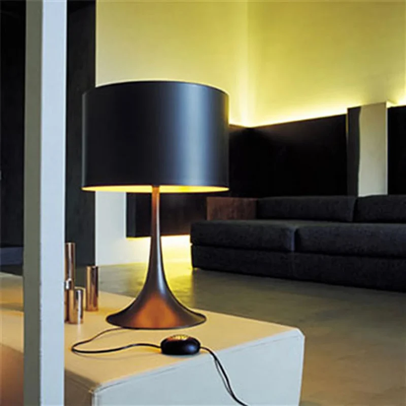 Flos Tischleuchte Lampe Spun Light T1 schwarz glänzend Diffusor SIEHE TEXT