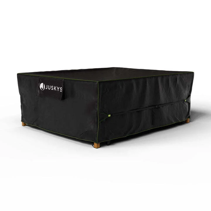 B-Ware Abdeckplane Gartenmöbel Schutzhülle wasserdicht schwarz 250x210x90cm winterfest