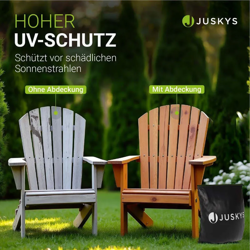B-Ware Abdeckplane Gartenmöbel Schutzhülle wasserdicht schwarz 250x210x90cm winterfest