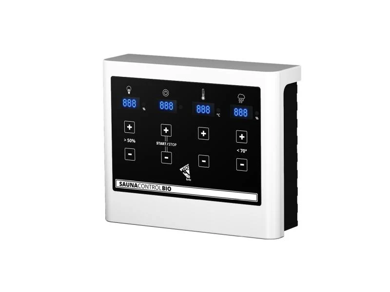 Karibu Saunahaus Hytti 2 38 mm - inkl. 9 kW Bioofen ext. Steuerung - mit Energiespartür und Fußbode