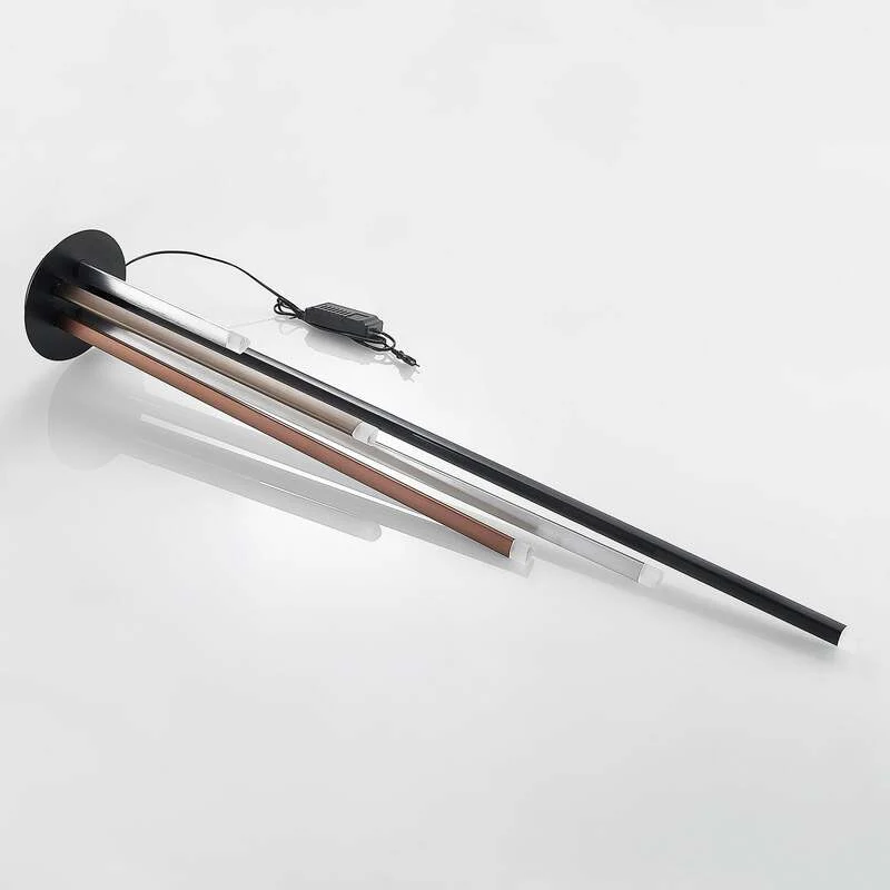 B-Ware Lucande Stehleuchte Stoika LED Lampe dimmbar 5-flg bunt 150cm Aluminium Acryl