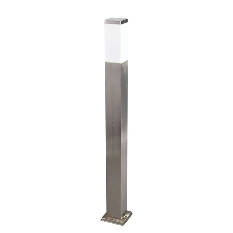 B-Ware Lindby Lorian Pollerleuchte Wegeleuchte Gartenleuchte Gartenlampe Edelstahl E27