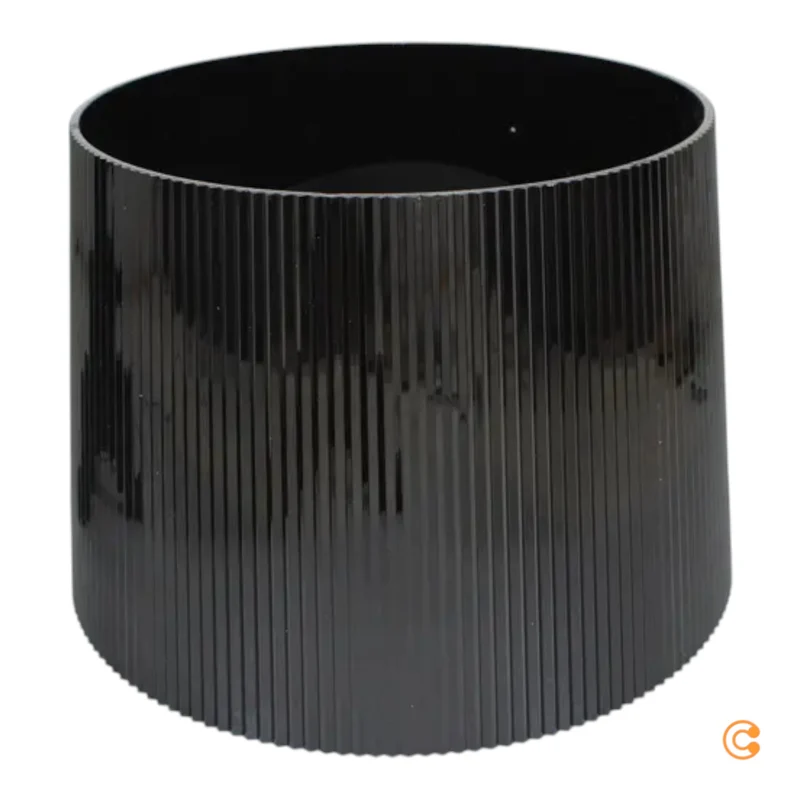 B-Ware Kartell Tischleuchte Lampe Bourgie LED schwarz Kunststoff dimmbar höhenverstellb