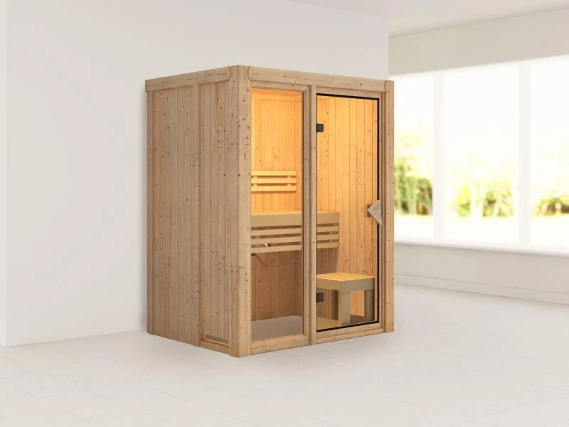 Karibu Sauna Avari 1 - ohne Ofen - ohne Dachkranz