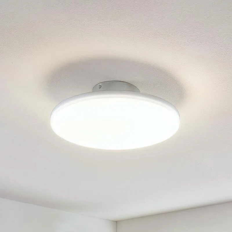 B-Ware Lucande LED-Deckenlampe Deckenlampe Lampe Leuchte Sherko rund 1-flammig LED