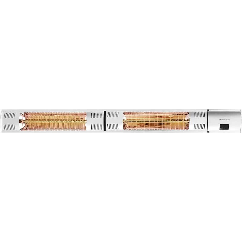 C-Ware Silva Homeline 510022 IR-Kurzwellen-Strahler Heizstrahler Silber SIEHE TEXT