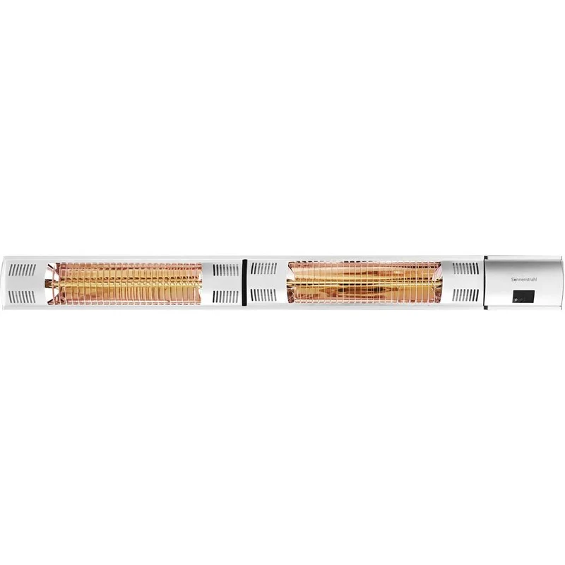 C-Ware Silva Homeline 510022 IR-Kurzwellen-Strahler Heizstrahler Silber SIEHE TEXT