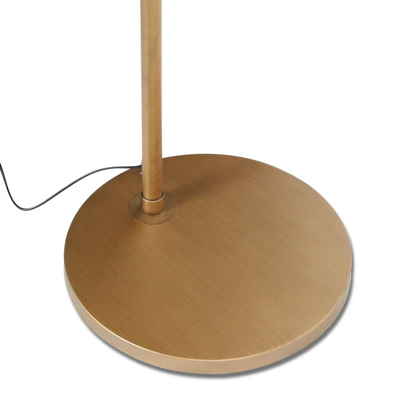B-Ware Steinhauer Bogen-Stehlampe Sparkled Light dimmbar Holz Leuchte bronze 240cm