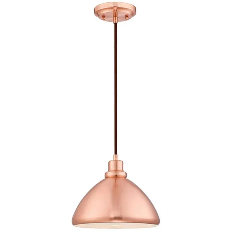 B-Ware Westinghouse 6103940 Hängeleuchte Hängeleuchte Lampe Leuchte E27 kupfer gebürste