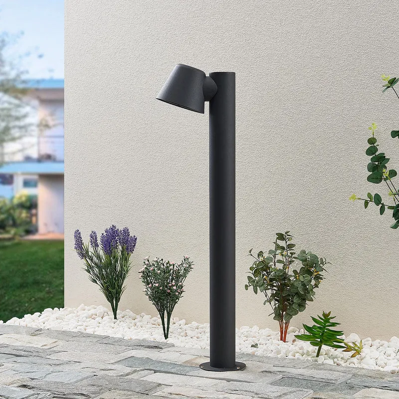 B-Ware Lindby Ileyna Pollerleuchte Wegeleuchte Gartenleuchte Lampe GU10 Alu dunkelg838
