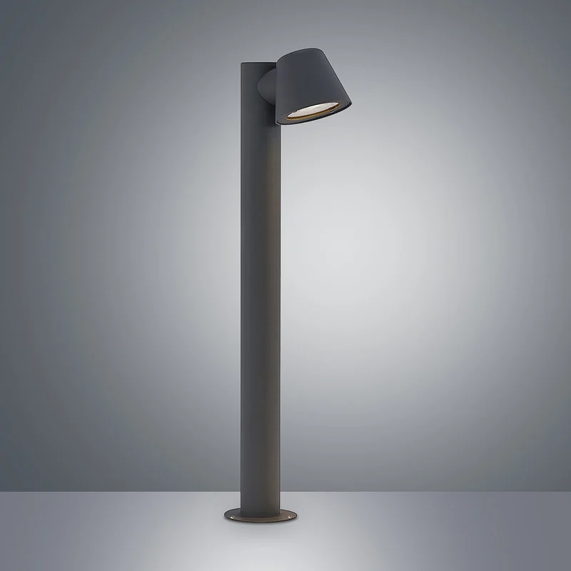 B-Ware Lindby Ileyna Pollerleuchte Wegeleuchte Gartenleuchte Lampe GU10 Alu dunkelg838