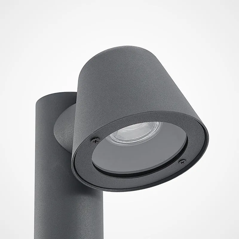 B-Ware Lindby Ileyna Pollerleuchte Wegeleuchte Gartenleuchte Lampe GU10 Alu dunkelg838