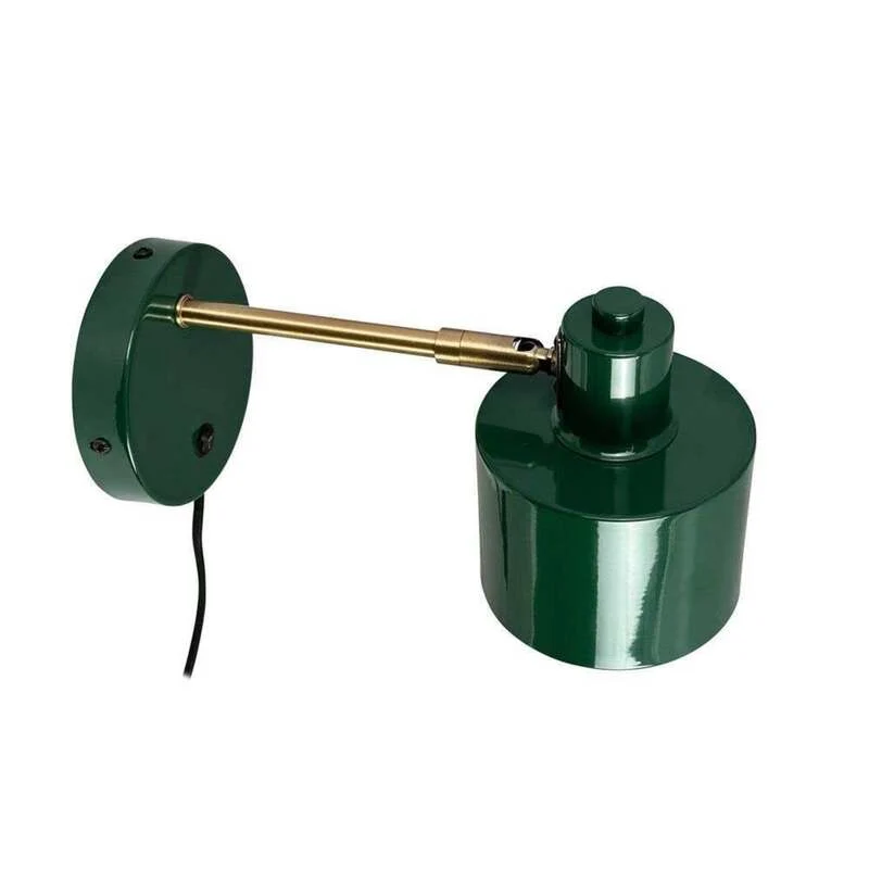B-Ware Dyberg Larsen Wandlampe Ocean dunkelgrün Wandleuchte Lampe mit Schalter 30cm