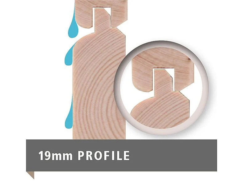 Karibu Hochbeet 2 terragrau 19 mm