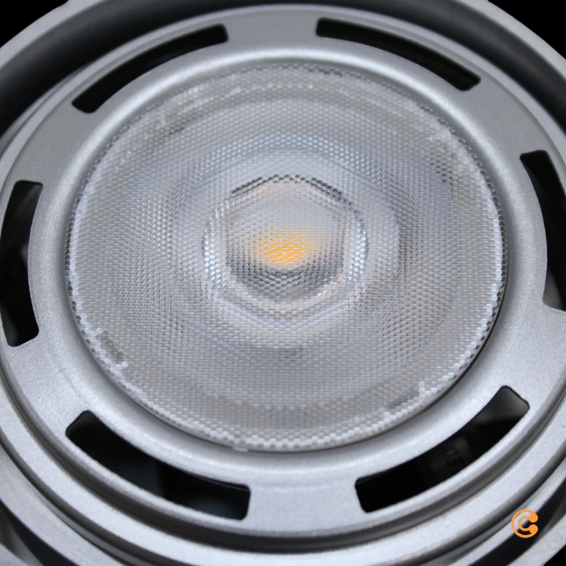 B-Ware Arcchio Downlight Spotleuchte Leuchte GU10 LED Rosalie rund Silber dimmbar