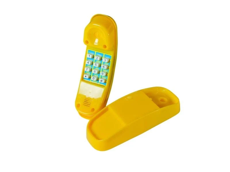 Karibu Telefon gelb Kunststoff