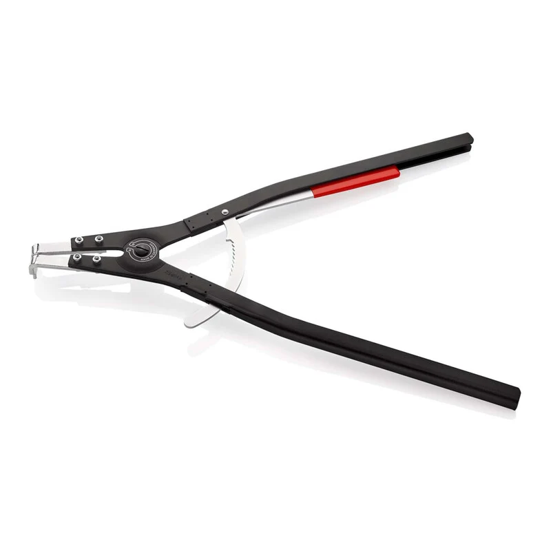 B-Ware Knipex Sicherungsringzange Zange schwarz pulverbeschichtet 580mm 90° gewinkelt