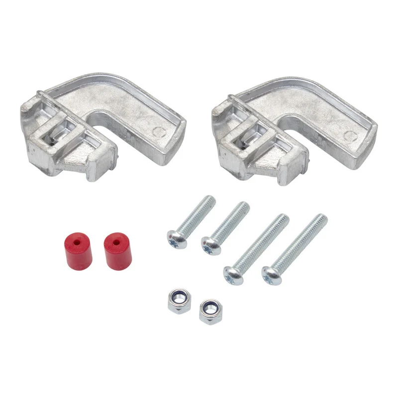 B-Ware Hymer 2er Gelenkstück Mehrzweckleiter 83x24mm Ersatzteilset Selbstmontage 0,4kg