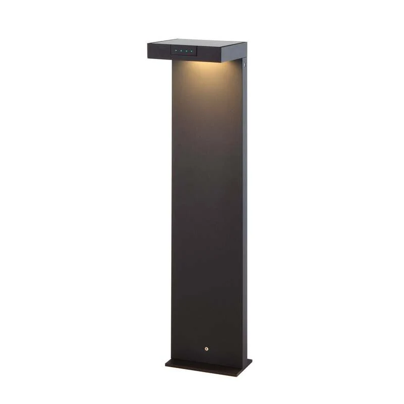 B-Ware KLEWE Solarlampe Solarleuchte Wegeleuchte anthrazit ALA GROUND MAXI Aluminium