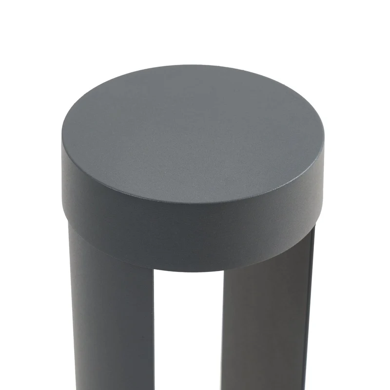 B-Ware Lindby Wegeleuchte Wegelampe Soriq LED Anthrazit Außenleuchte Aluminium 75 cm