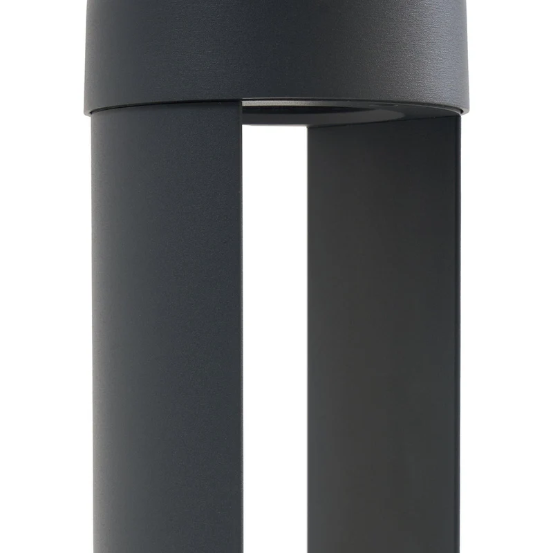 B-Ware Lindby Wegeleuchte Wegelampe Soriq LED Anthrazit Außenleuchte Aluminium 75 cm
