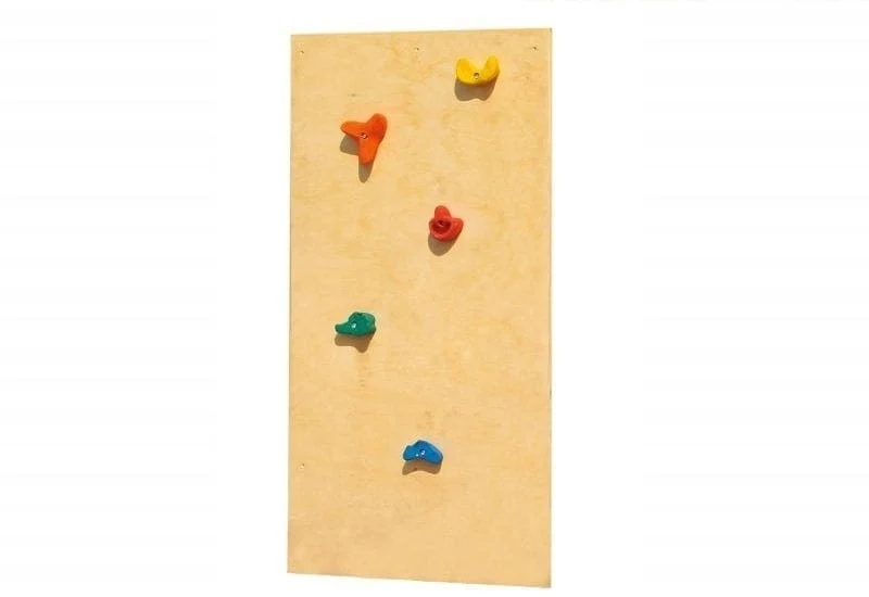 Karibu Kletterwand Classic mit 5 Handgriffen