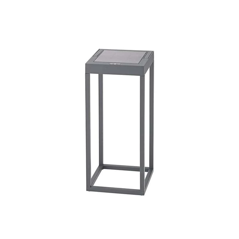 B-Ware Sigor LED Solarleuchte Numove Gartenleuchte dimmbar anthrazit 32,5cm Höhe