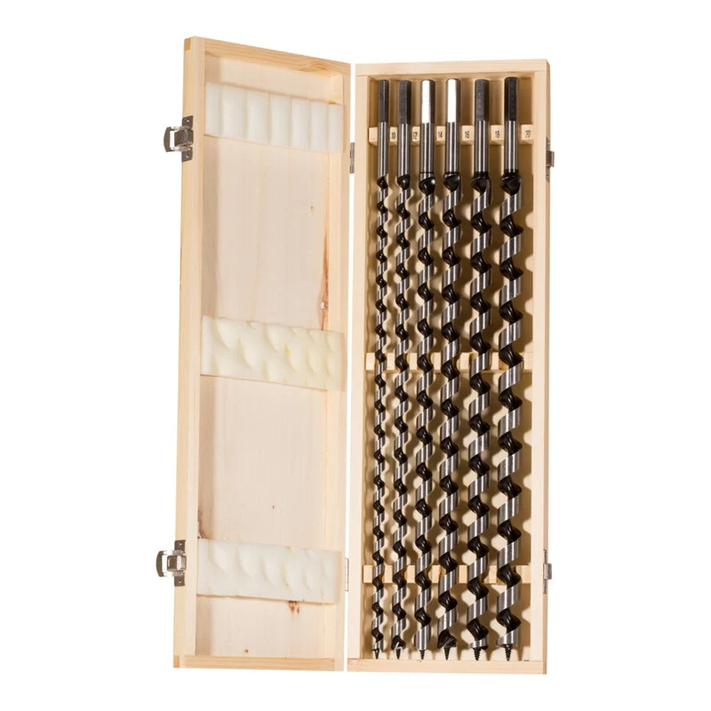 B-Ware Fischer Schlangenbohrer Set 6-teilig D-WL 77567952 Zentrierspitze Vorschneider