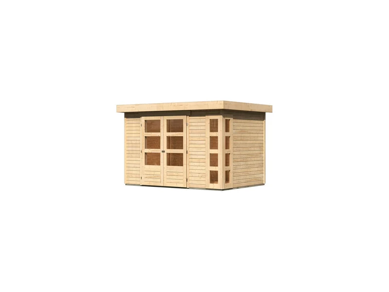 Karibu Gartenhaus Kerko 4 natur 19 mm