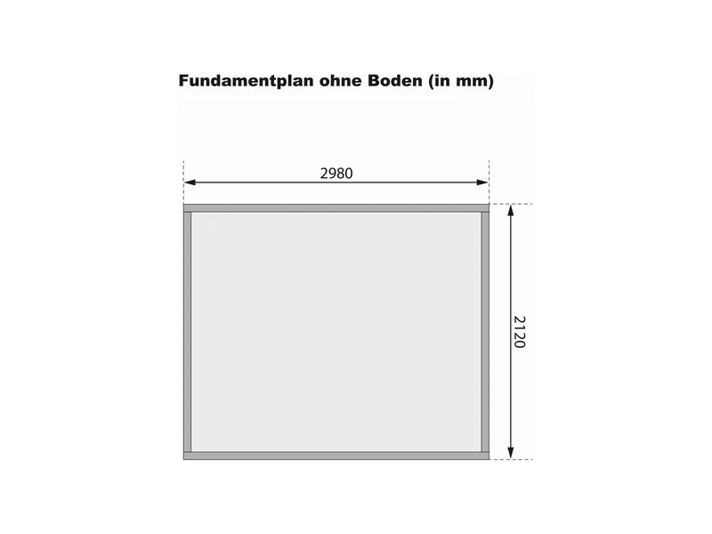 Karibu Gartenhaus Kerko 4 natur 19 mm