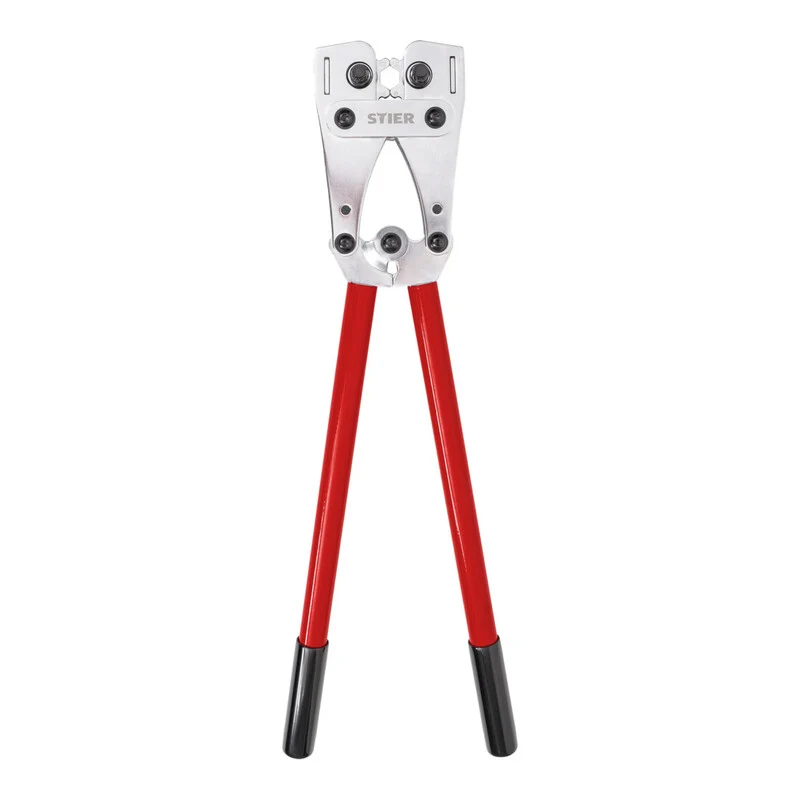 B-Ware STIER Presszange 6-Kant Werkzeug Zange für Kabelschuhe 6-120 mm² 660mm 3,66kg