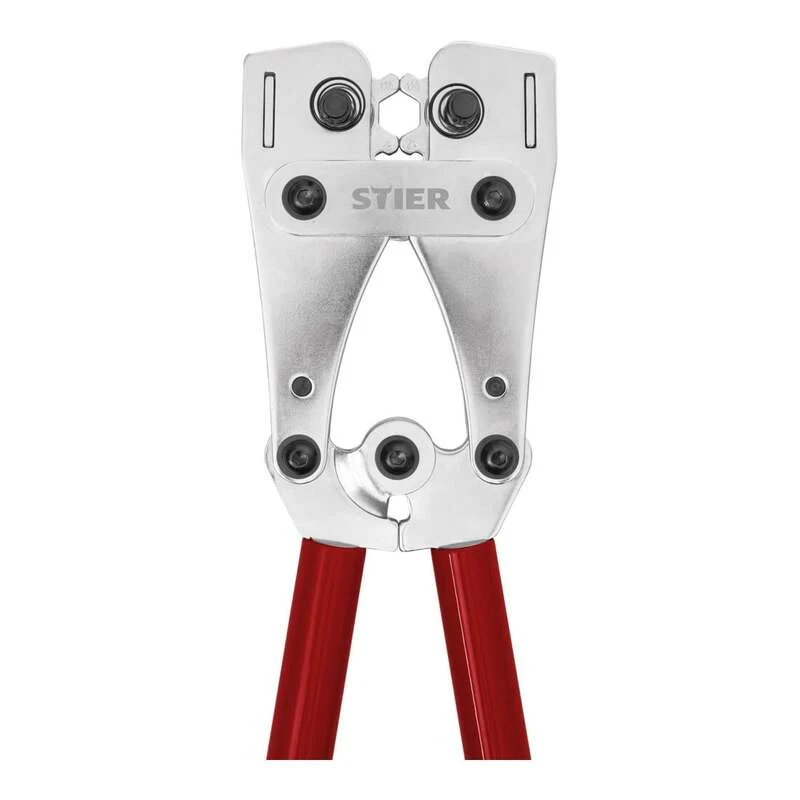 B-Ware STIER Presszange 6-Kant Werkzeug Zange für Kabelschuhe 6-120 mm² 660mm 3,66kg