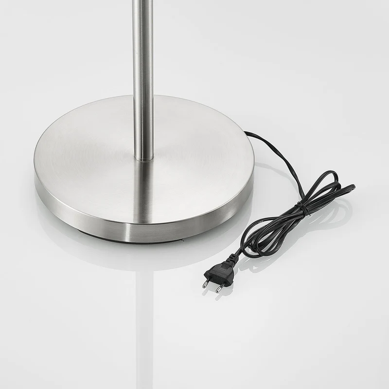 2x B-Ware Lindby Colima Stehleuchte Stehlampe Standleuchte Stoff Leselampe E27 2 STÜCK