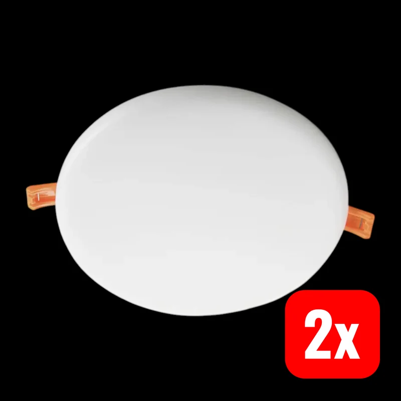 2x B-Ware Kanlux LED Einbauleuchte Deckenstrahler Arel LED Innenbeleuchtung Weiß 2 STÜCK