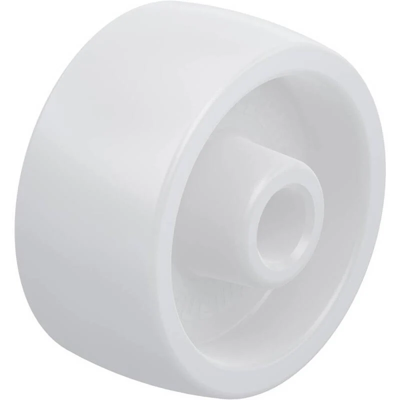 8x B-Ware Blickle Kunststoffrad PO 60/12G Rad Polyamid Weiß Gleitlager 60mm 150 kg 8 STÜCK