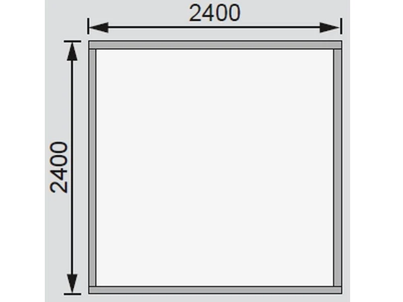 Norlinio Gartenhaus Ravenna 1 natur, inkl. Fußboden und Dachschindeln (schwarz)