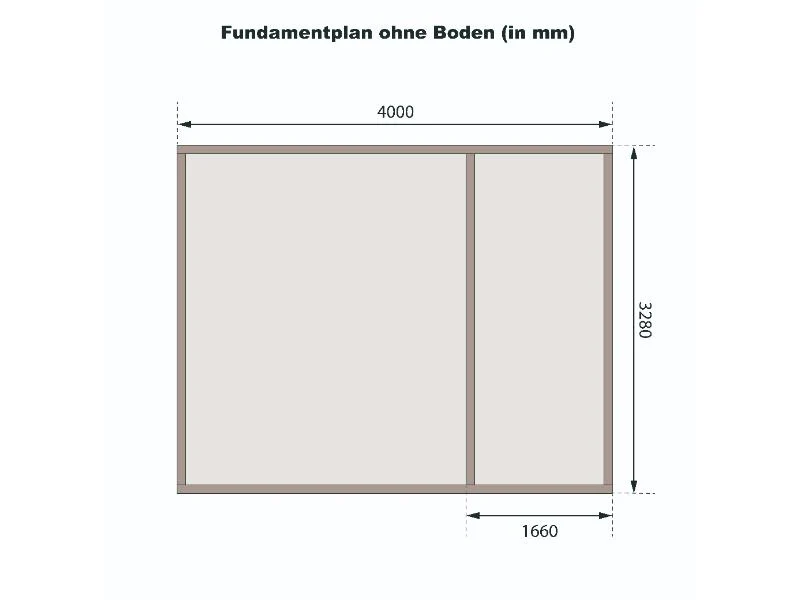 Karibu Systemhaus Mühlentrup 3 naturbelassen 19 mm