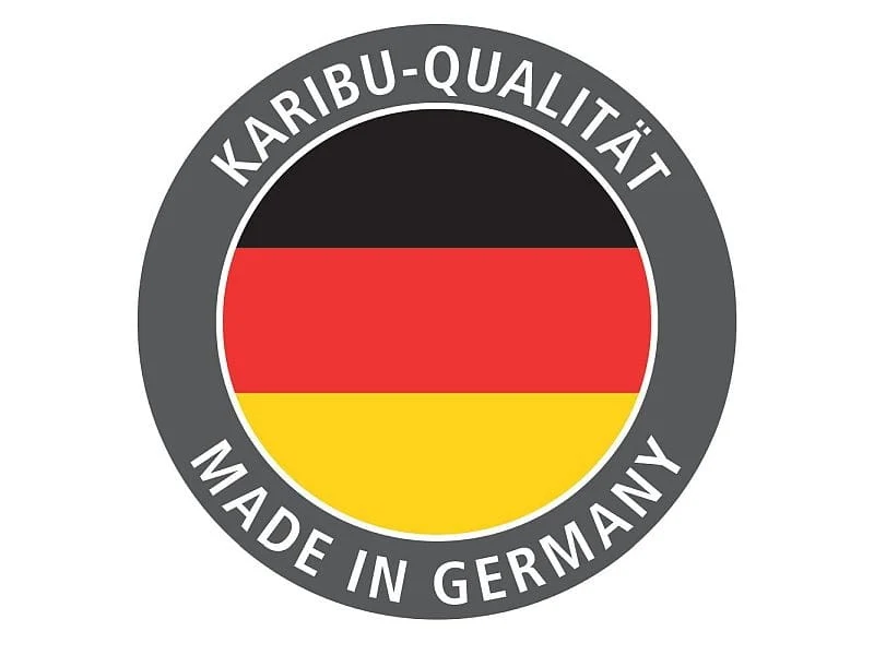 Karibu Pool Modell 1 X im Set mit Terrasse kdi - Folie Blau