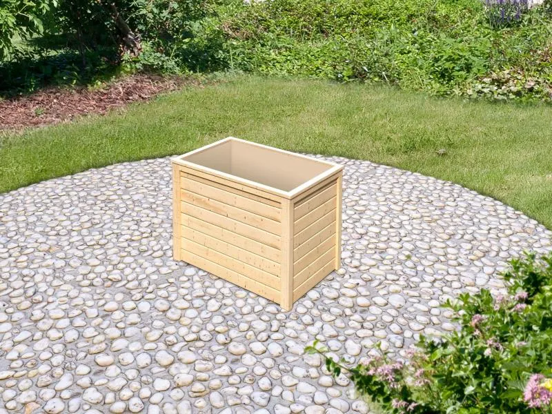 Karibu Hochbeet 0 naturbelassen