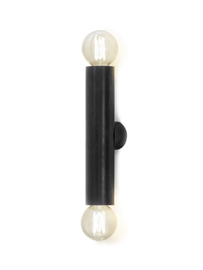 B-Ware Serax Wandlampe Lampe Leuchte Sofisticato Koen van Guijze Schwarz Stahl E27
