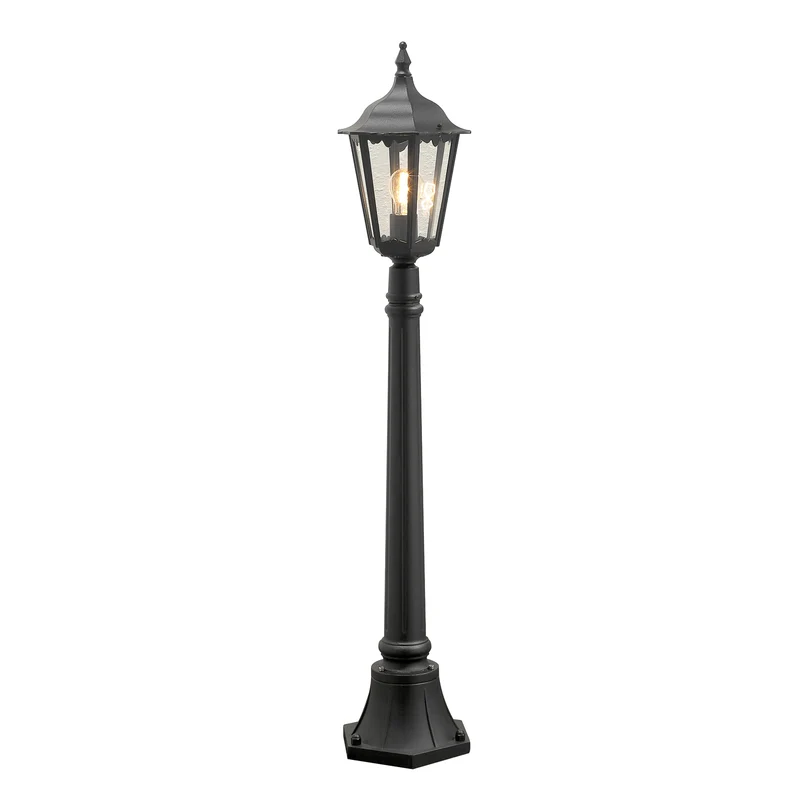 B-Ware Konstsmide Wegeleuchte Gartenleuchte Firenze LED Pollerleuchte schwarz 120cm